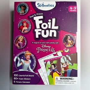 Skillmatics - Disney Princess - Peel & Press Foil Fun - Craft Set